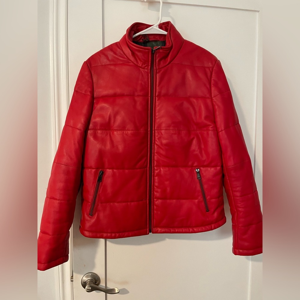 Heroes Motor Mens Leather Jacket